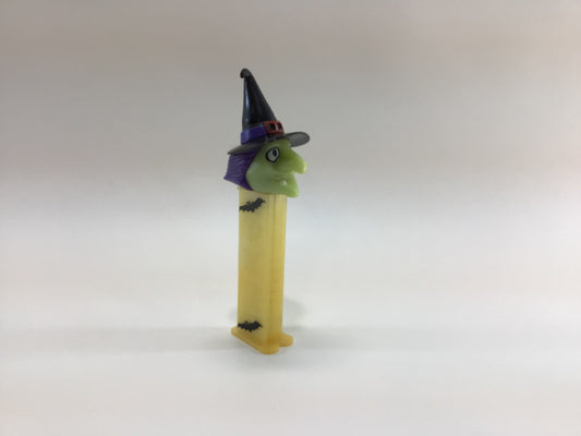 Black Hat Witch PEZ Dispenser Vintage Toy Candy Container