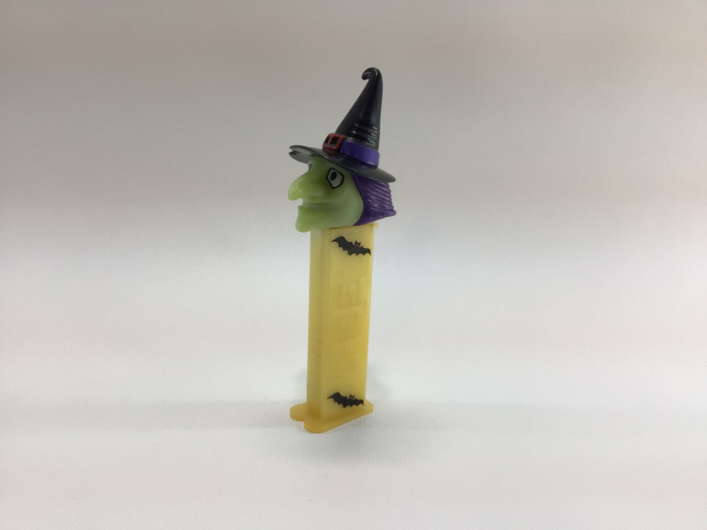 Black Hat Witch PEZ Dispenser Vintage Toy Candy Container