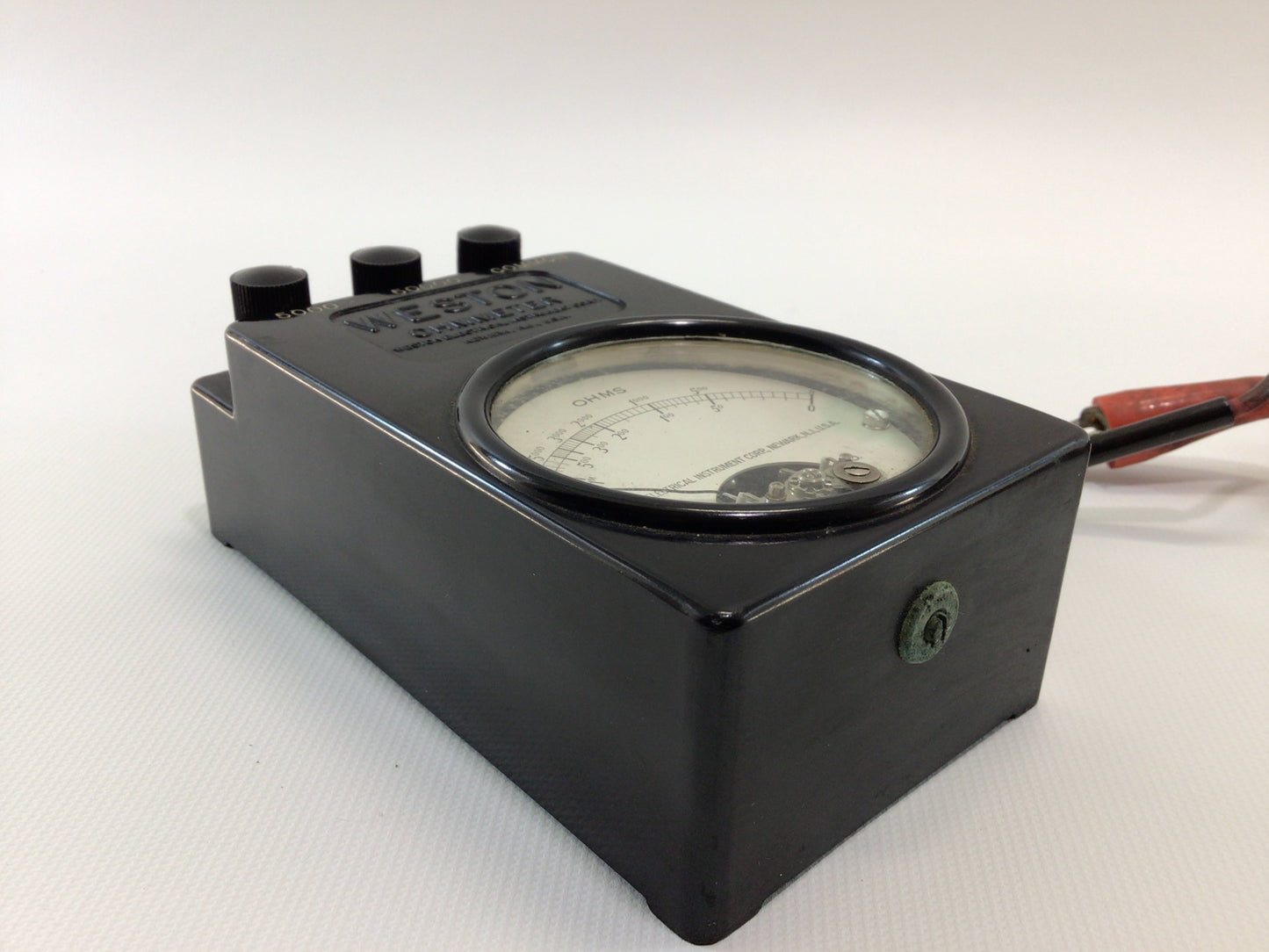 Weston Ohmmeter Vintage Bakelite Body Steampunk Electrical Tester Gadget - Not Working