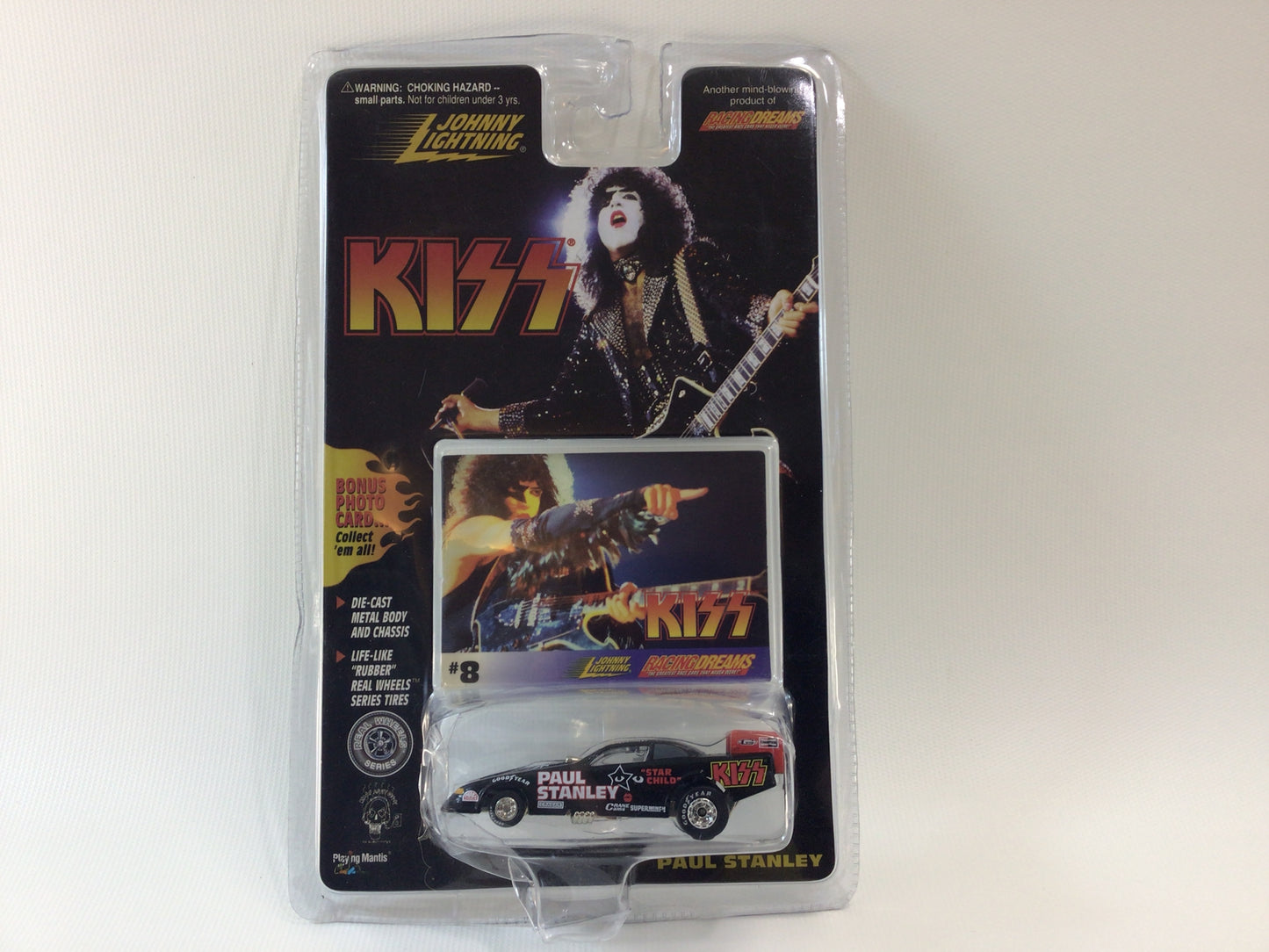 KISS Johnny Lightning Playing Mantis 1/64 Scale Diecast Funny Car Dragster - CHOOSE ONE