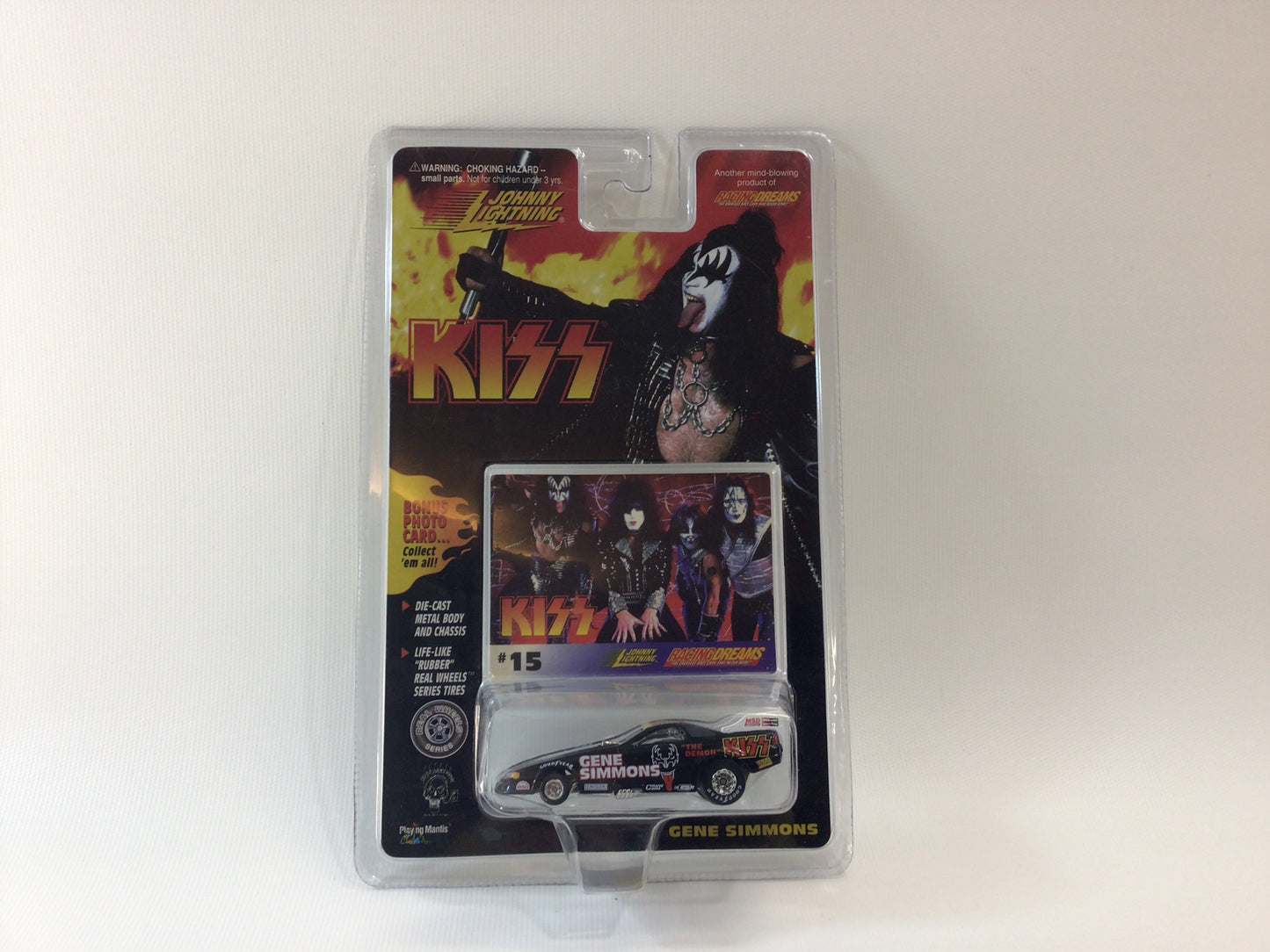 KISS Johnny Lightning Playing Mantis 1/64 Scale Diecast Funny Car Dragster - CHOOSE ONE