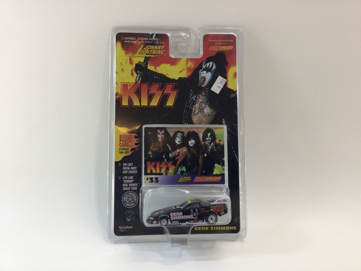 KISS Johnny Lightning Playing Mantis 1/64 Scale Diecast Funny Car Dragster - CHOOSE ONE