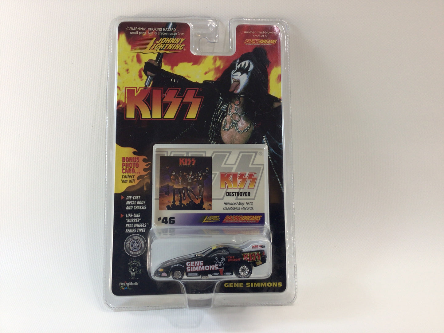 KISS Johnny Lightning Playing Mantis 1/64 Scale Diecast Funny Car Dragster - CHOOSE ONE