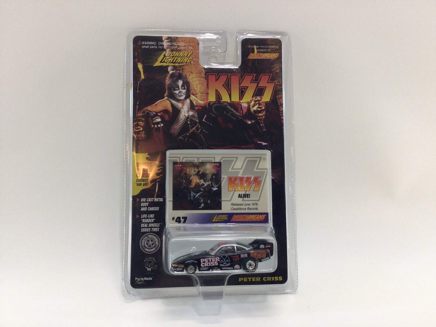 KISS Johnny Lightning Playing Mantis 1/64 Scale Diecast Funny Car Dragster - CHOOSE ONE