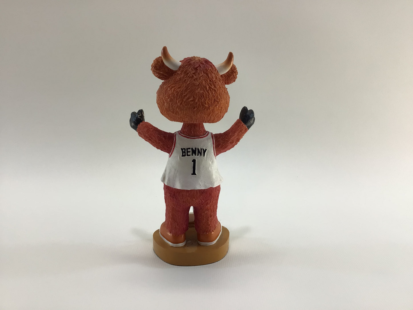 Nodder Bobblehead Souvenir Kellogg's Chicago Bulls 2001 Bobble Dobbles Benny Bull