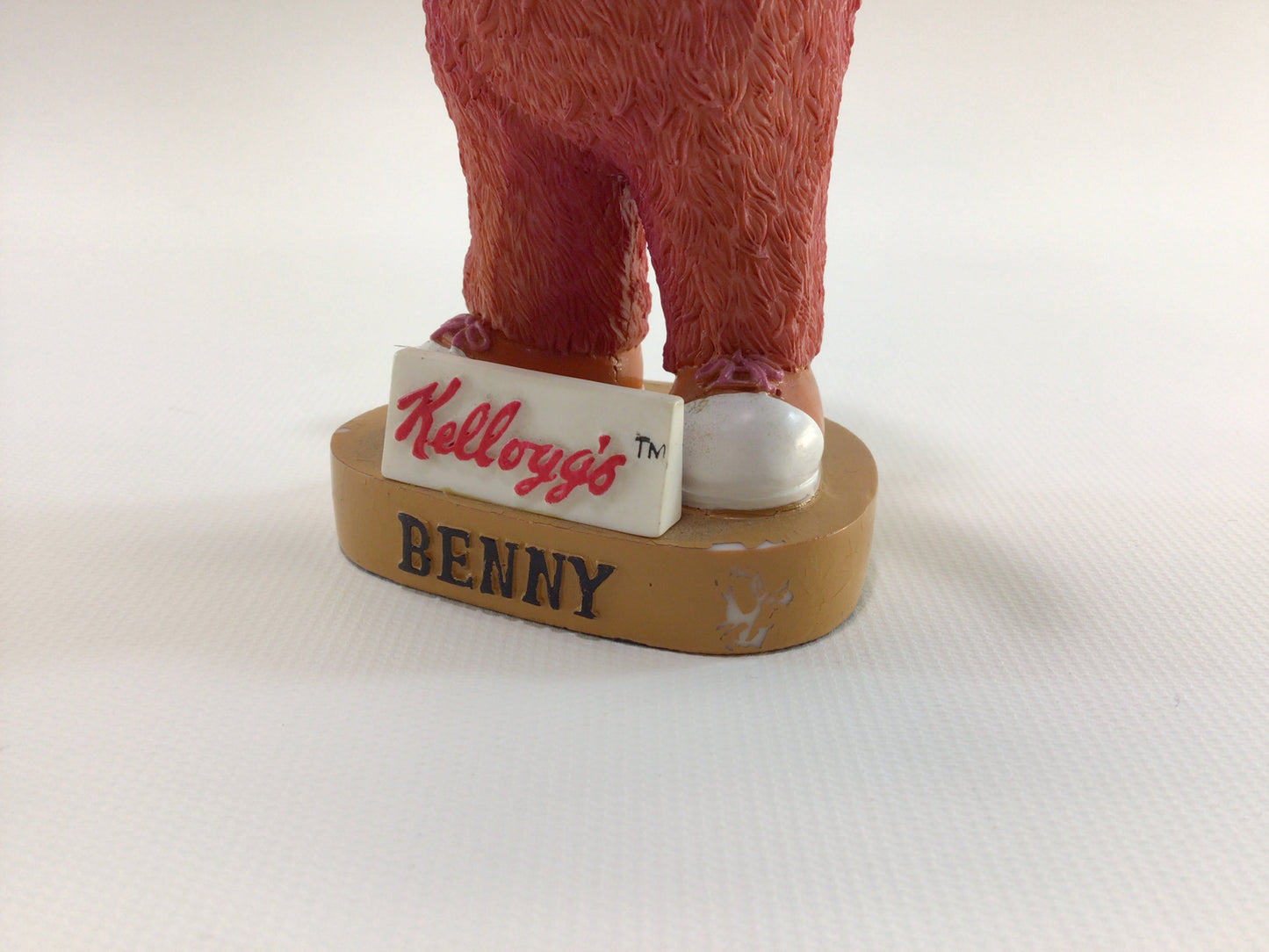 Nodder Bobblehead Souvenir Kellogg's Chicago Bulls 2001 Bobble Dobbles Benny Bull