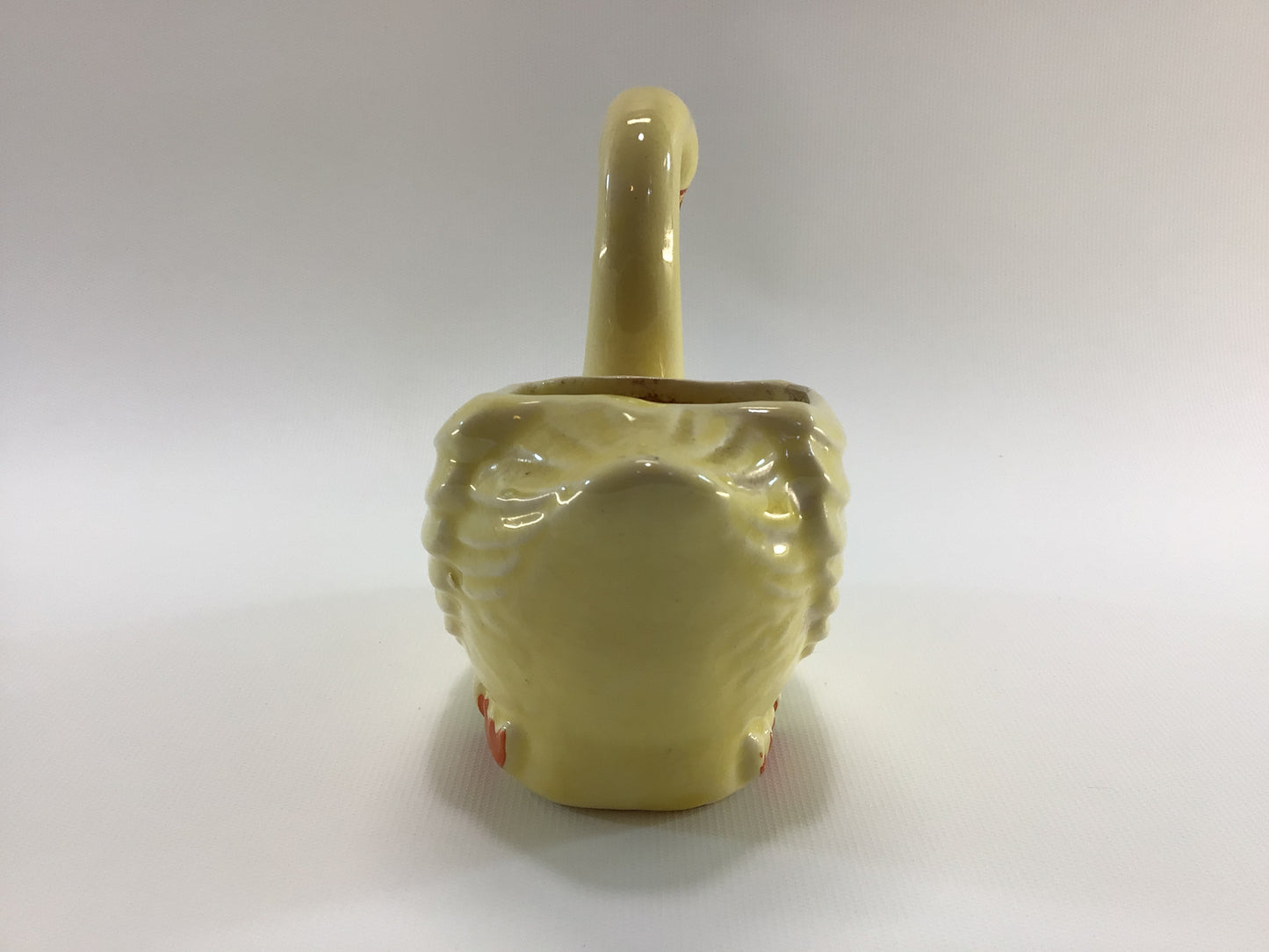 Brush McCoy Yellow 5" Swan Planter Antique Home Decor