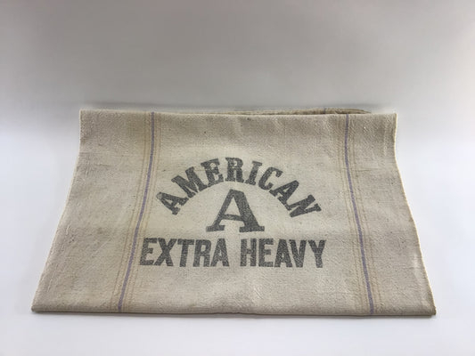 Cotton 19 x 42 Wall Decor 200 lbs Grain Sack American Extra Heavy Vintage Farmhouse Ephemera