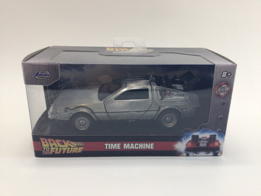 Jada 2021 Hollywood Rides Delorean Time Machine Collectible Diecast Back to the Future Toy Car