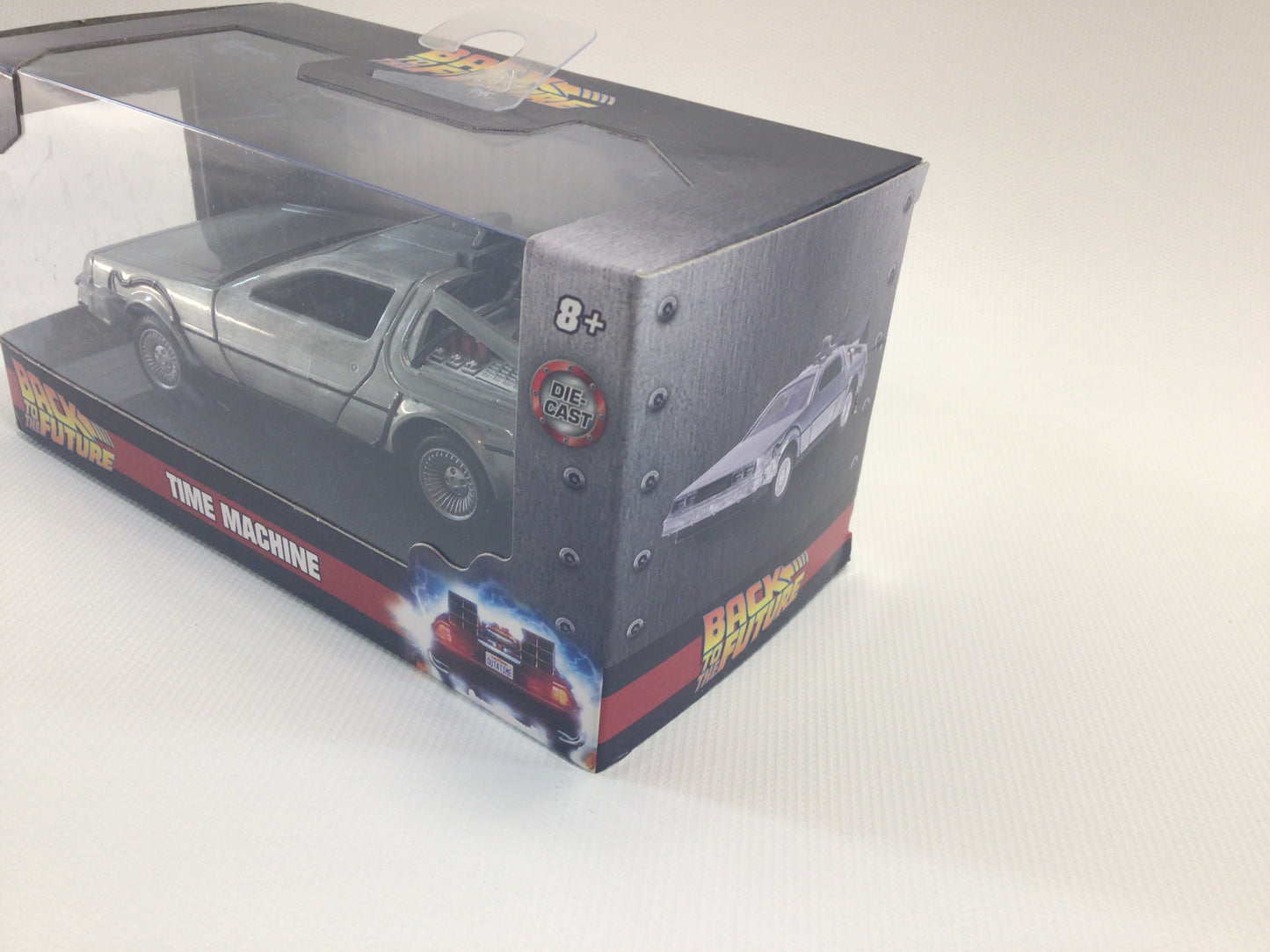 Jada 2021 Hollywood Rides Delorean Time Machine Collectible Diecast Back to the Future Toy Car