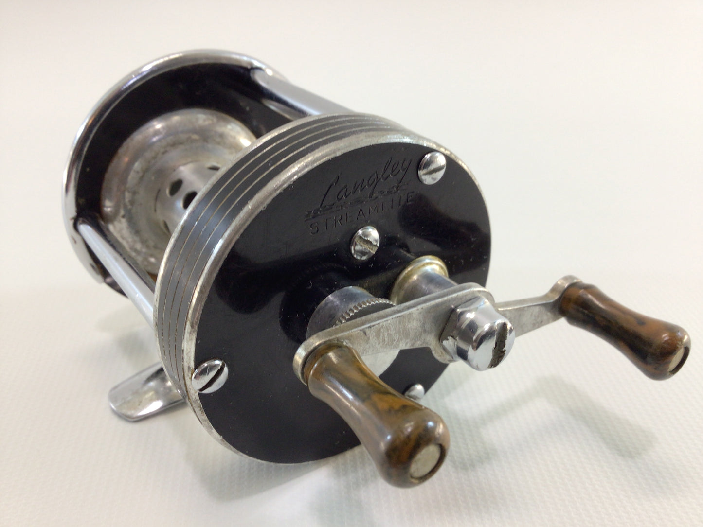 Langley Streamlite Model 310 KC Baitcasting Reel Vintage Outdoor Sporting Equipment Fishing Tackle