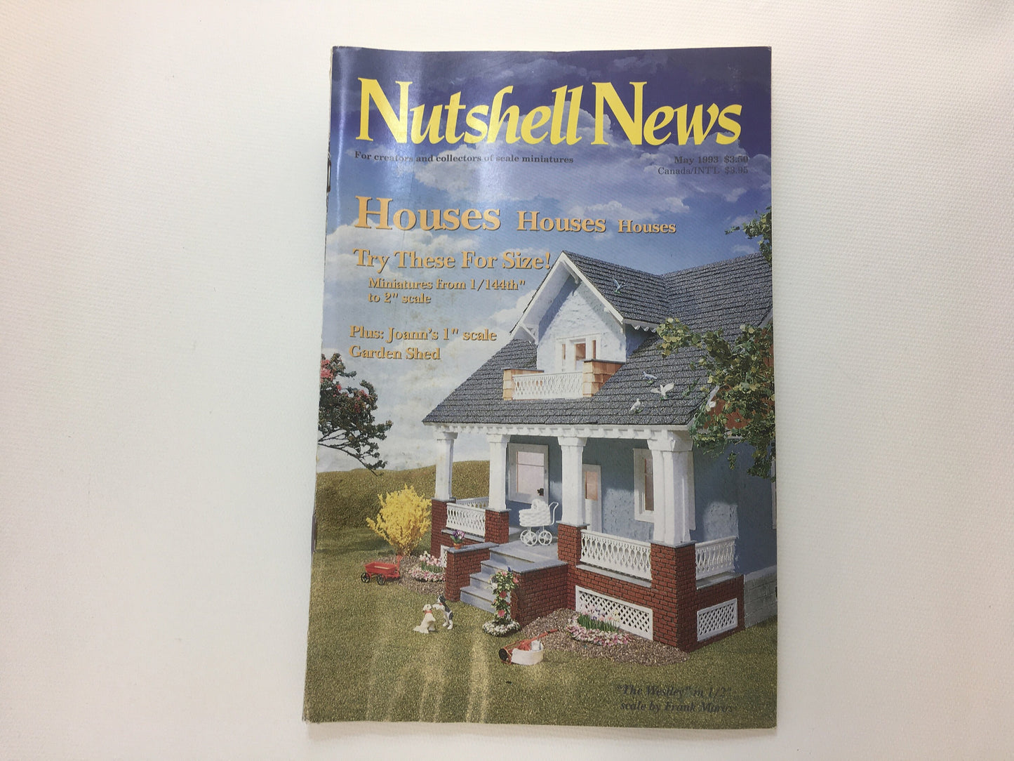 Nutshell News 1993 Dollhouse Miniatures Magazine - Choose Monthly Issue