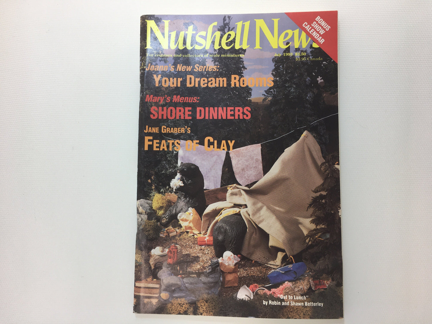 Nutshell News 1993 Dollhouse Miniatures Magazine - Choose Monthly Issue