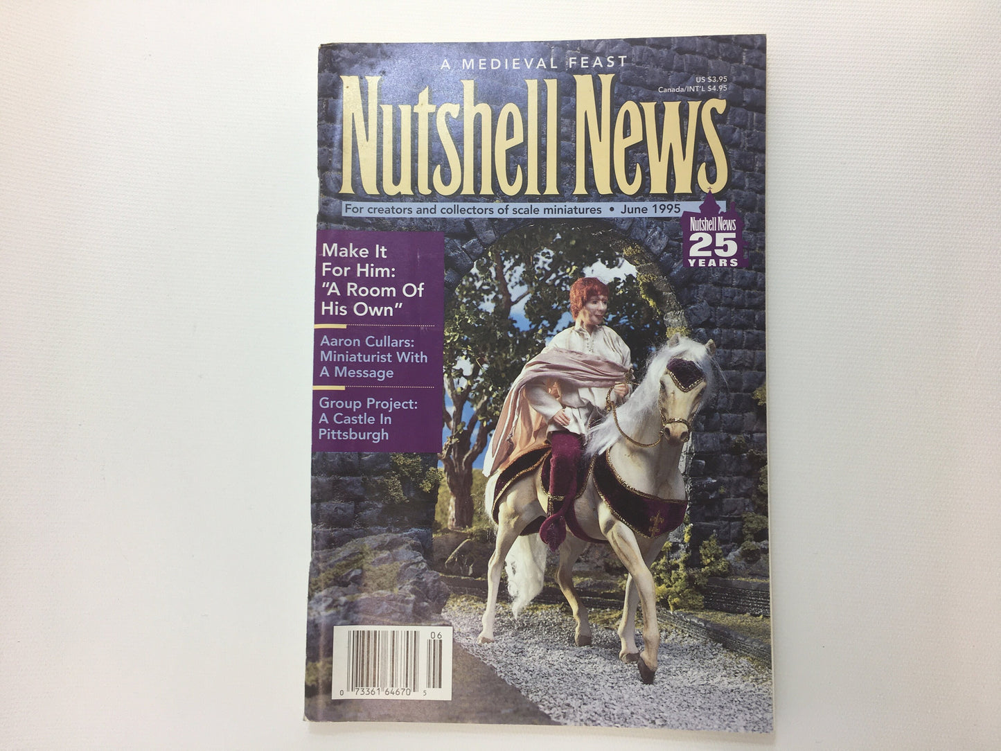 Nutshell News 1995 Dollhouse Miniatures Magazine - Choose Monthly Issue