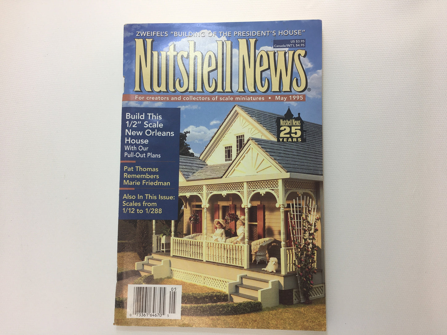 Nutshell News 1995 Dollhouse Miniatures Magazine - Choose Monthly Issue