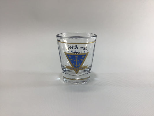 Shot Glass Vintage Cubio Club Naval Aviation Museum Souvenir Pensacola Florida