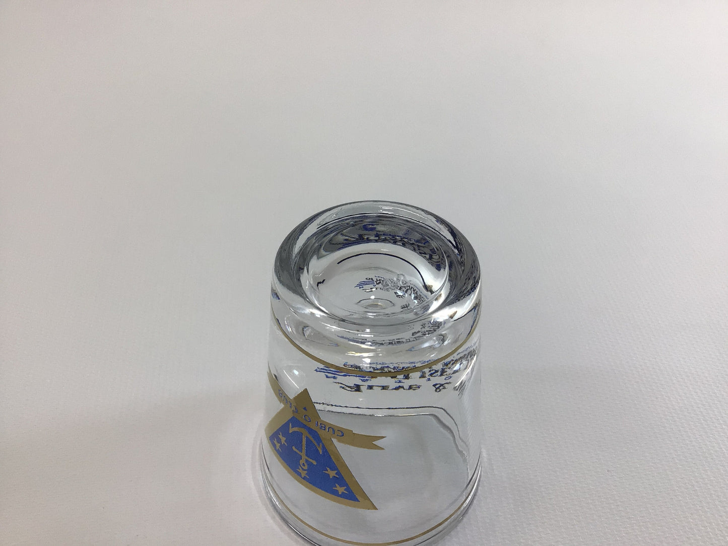 Shot Glass Vintage Cubio Club Naval Aviation Museum Souvenir Pensacola Florida