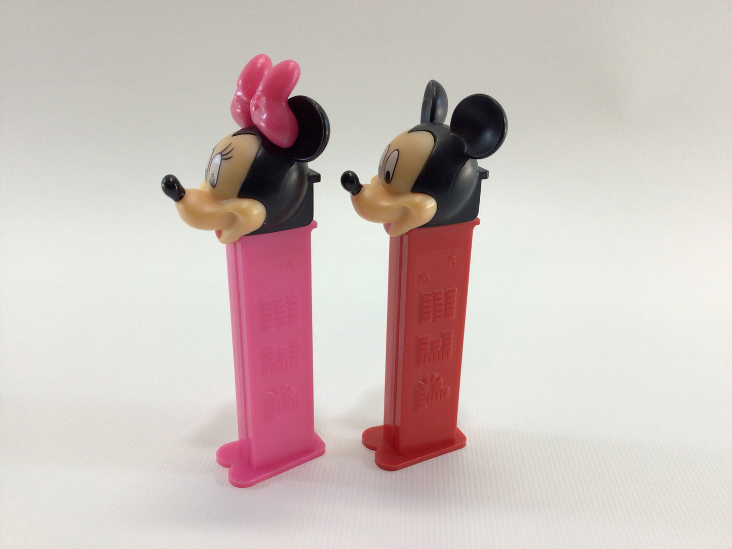 Walt Disney Characters PEZ Dispensers Vintage Toy Candy Containers Mickey and Minnie Mouse