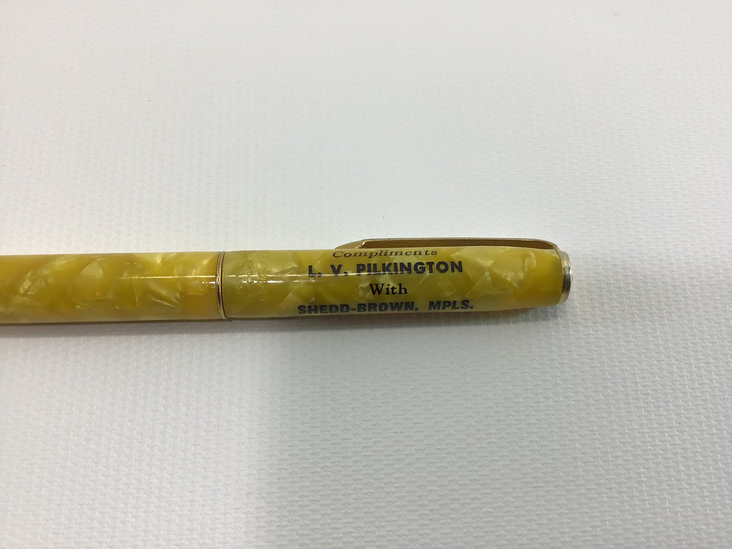 Ritepoint Mechanical Pencil Shedd Brown Advertising Agency Vintage Give Away