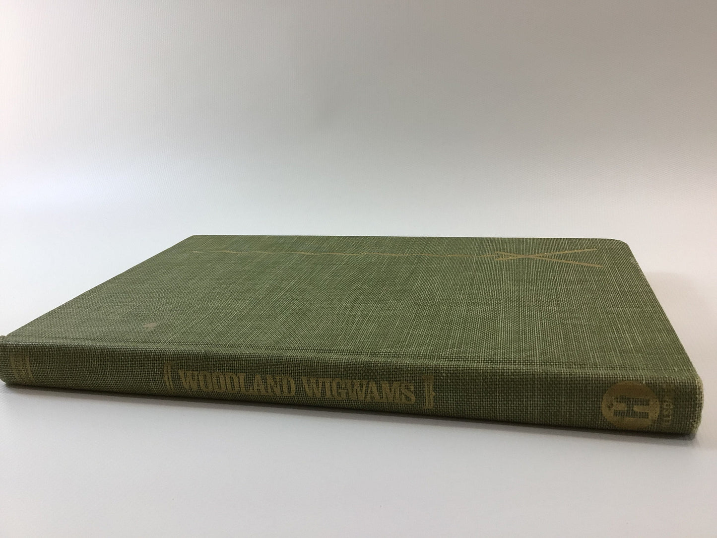 Vintage Hardcover School Textbook Woodland Wigwams Hillsdale Michigan