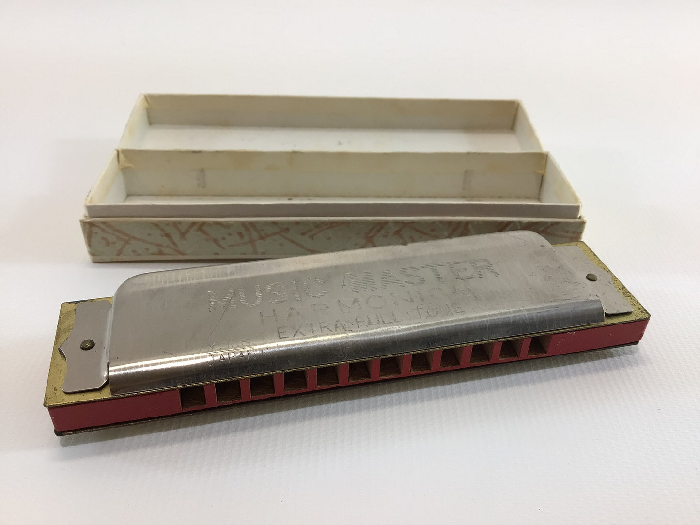 Music Master Harmonica 12 Hole Vintage Toy Instrument Made in Japan