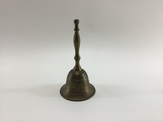 Brass Bell 5" Vintage Made in India Home Decor