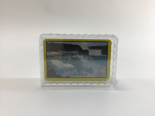 Niagara Falls Canada Souvenir Miniature Playing Card Deck Vintage Made in Hong Kong World Joker