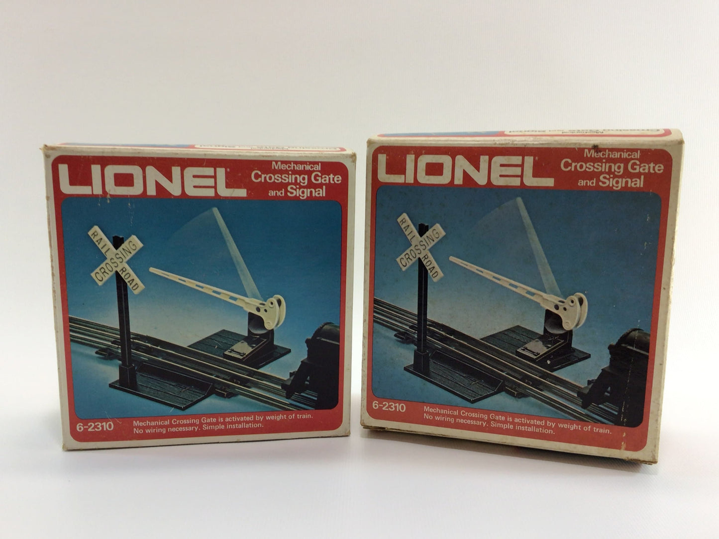 Lionel O Scale Crossing Gate and Signal 6-2310 Vintage 1970s Miniature Modeling Model Railroad Replacement Parts