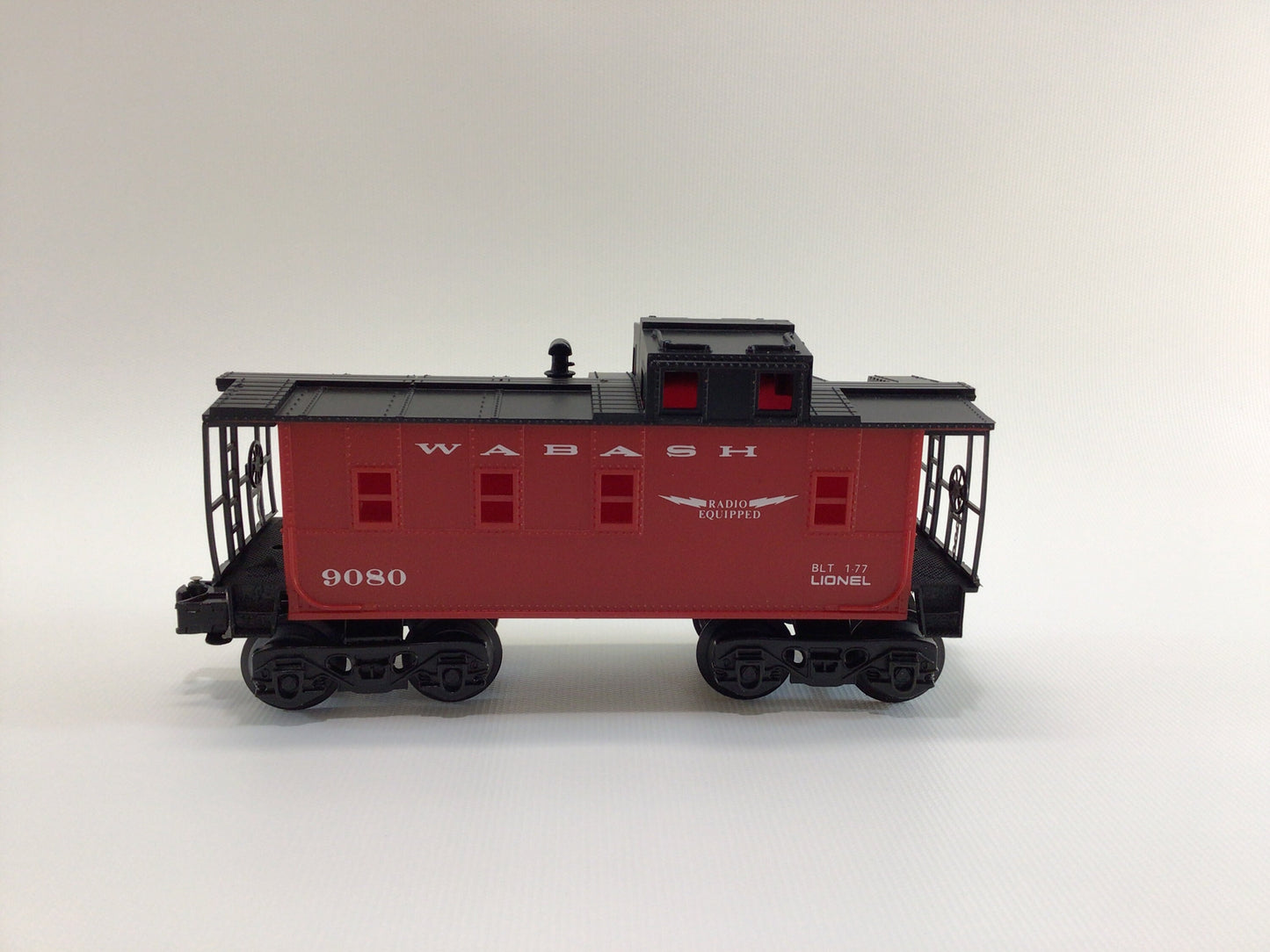 Lionel Wabash Caboose Car 9080 Vintage 1970s Miniature Modeling Model Railroad Big 027 Scale Wabash Cannonball Replacement Part