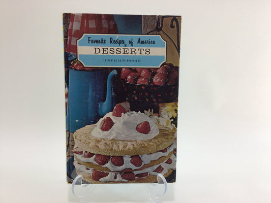 Vintage Cookbook Favorite Recipes of America DESSERTS Copyright 1968 Vol 1 of 5