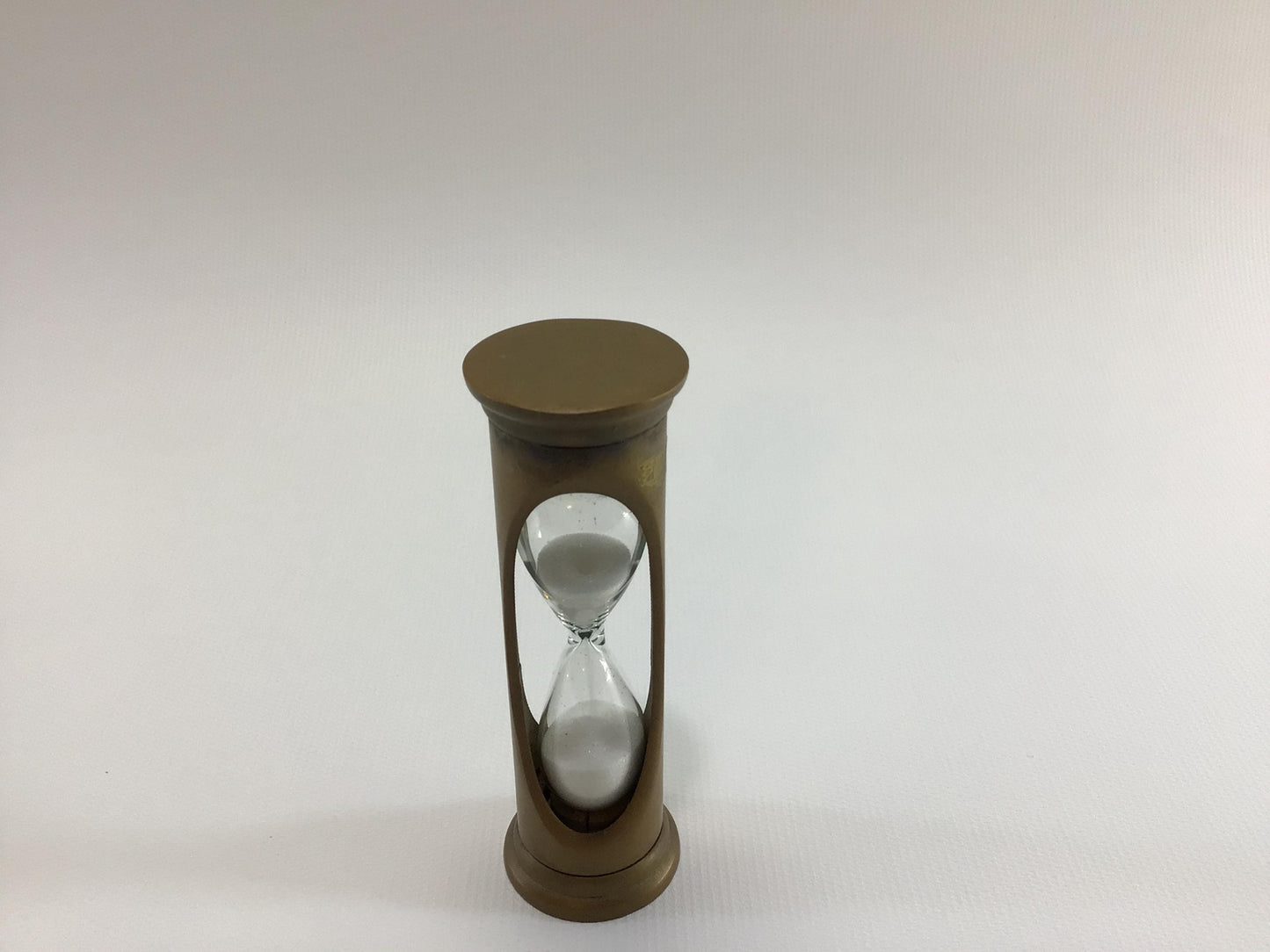 Vintage Brass Egg Timer Kitchen Gadget Cottage Core Home Decor