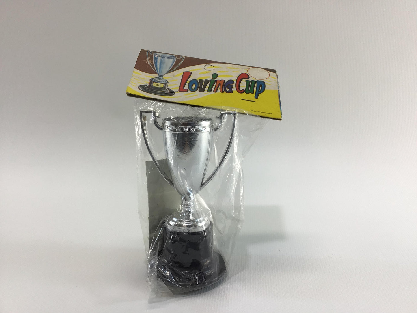 Loving Cup Novelty Gag Gift Trophy Vintage Made in Hong Kong Dime Store Toy