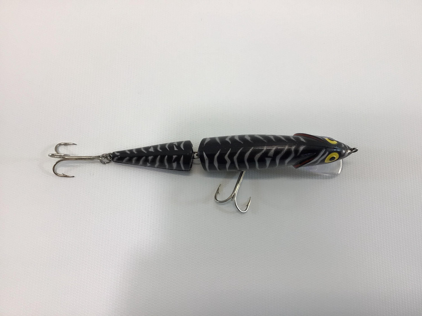 Finnigan Black Minnow Crankbait Fishing Tackle Lure Vintage Outdoor Sporting Equipment