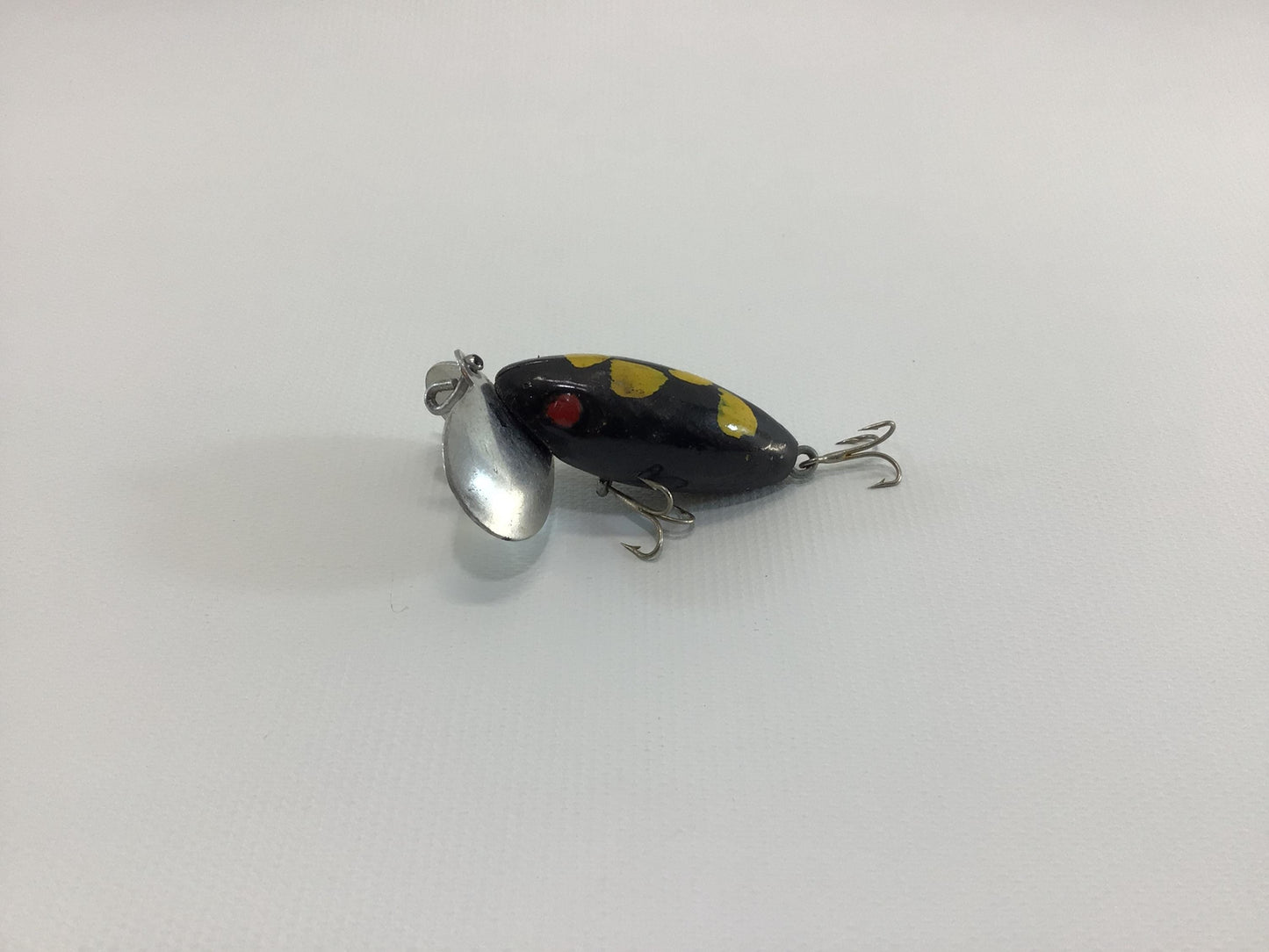 Topwater Fishing Lure Black Frantic Antic Atlantic Lures Inc Vintage Outdoor Sporting Equipment