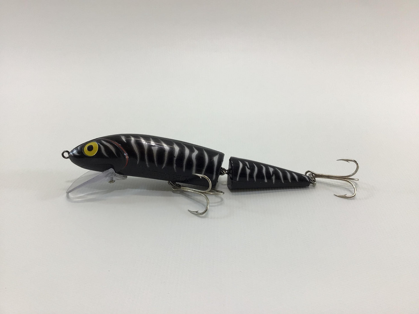 Finnigan Black Minnow Crankbait Fishing Tackle Lure Vintage Outdoor Sporting Equipment