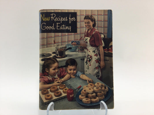 New Recipes for Good Eating Cookbook Crisco Advertising Recipe Booklet Vintage Ephemera Copyright 1949