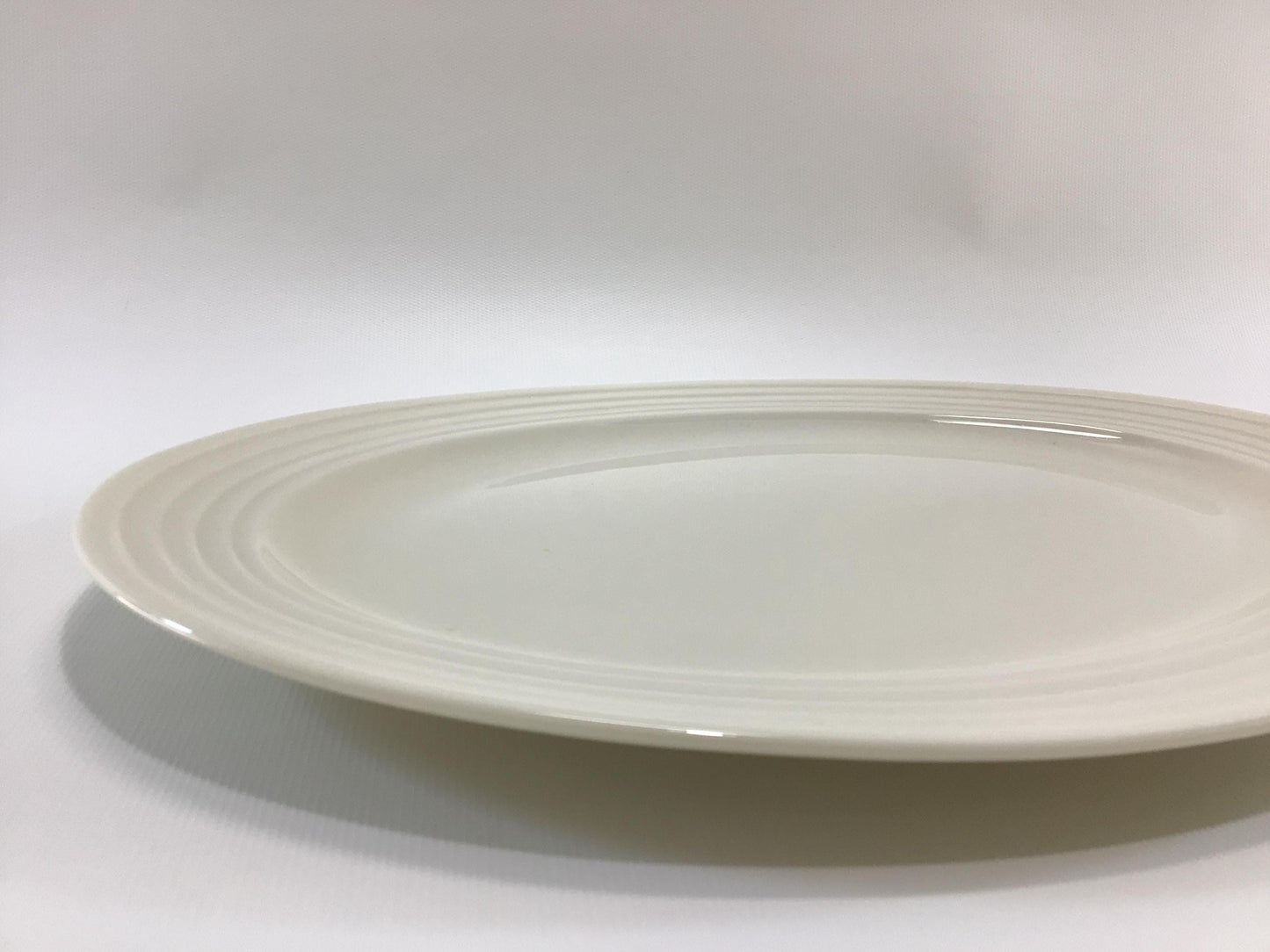 Lenox Terrace White China 13" Serving Platter Art Deco Era Dining Service Replacement Piece