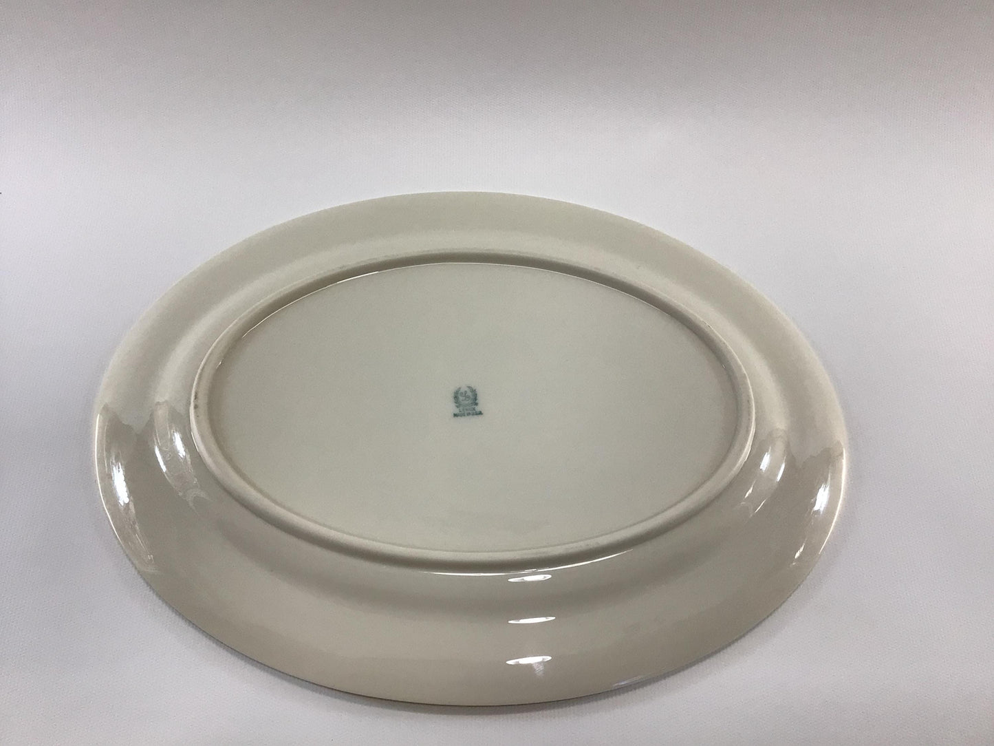 Lenox Terrace White China 13" Serving Platter Art Deco Era Dining Service Replacement Piece