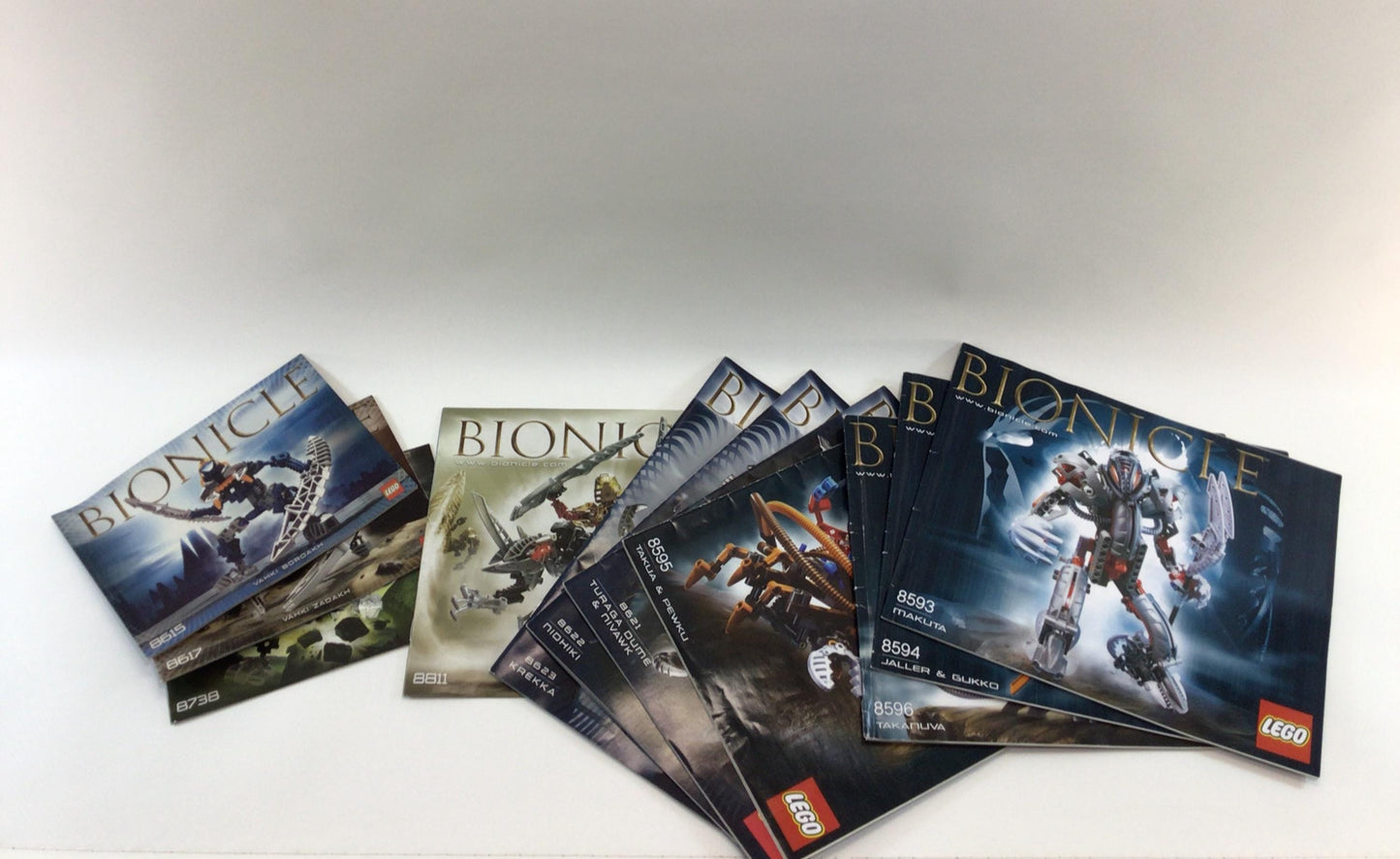 Lego Bionicle Instruction Manual - CHOOSE ONE OPTION