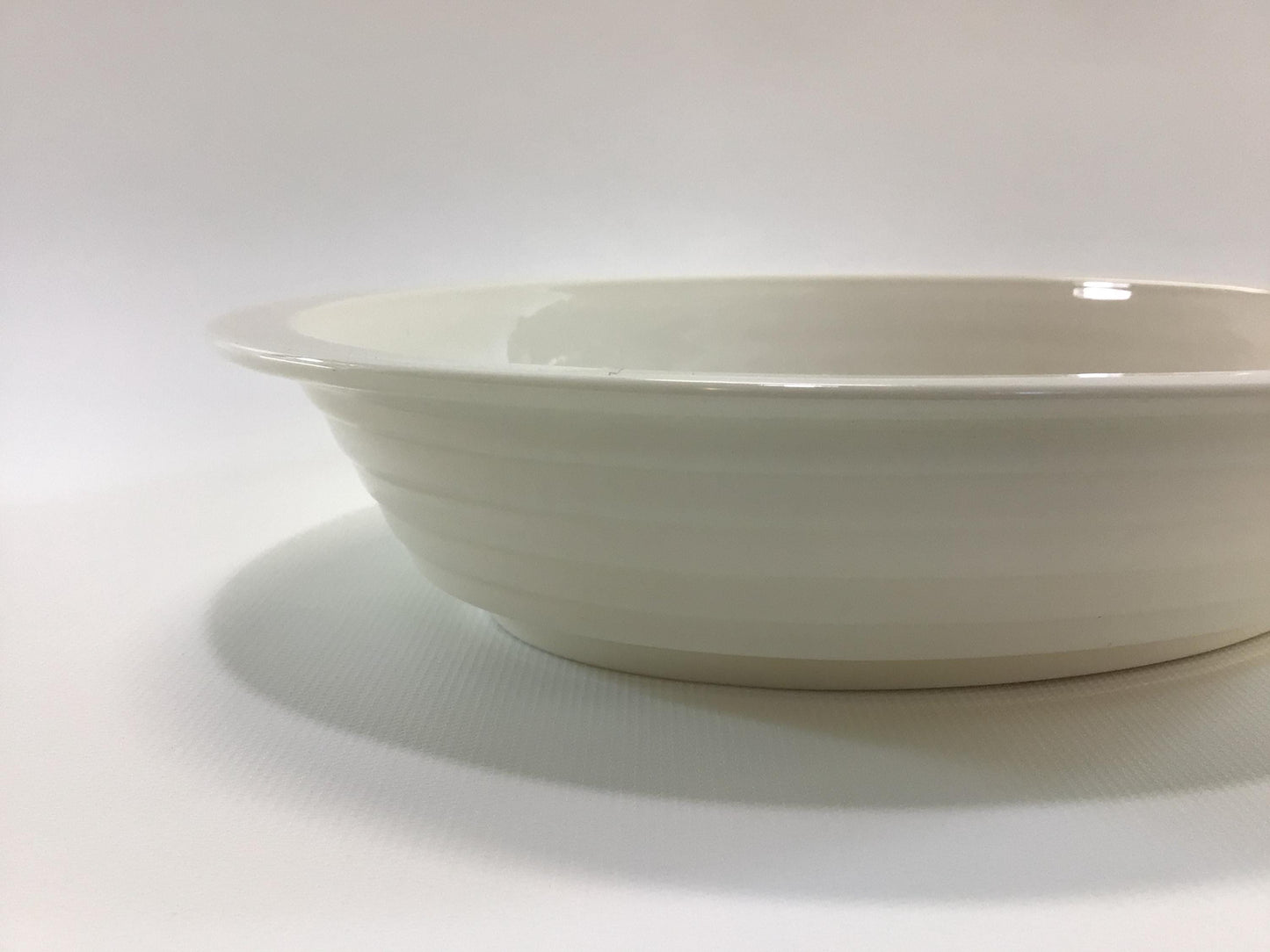 Lenox Terrace White China 9" Oval Vegetable Bowl Art Deco Era Dining Service Replacement Piece