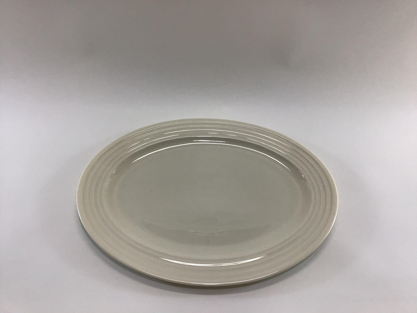 Lenox Terrace White China 13" Serving Platter Art Deco Era Dining Service Replacement Piece