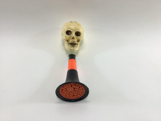 Halloween Party Skeleton Noise Maker Fun World Inc Made in Hong Kong Kitschy Vintage Holiday Decor