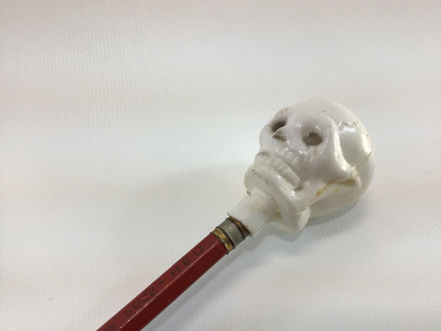 Halloween Novelty Pencil Topper Kitschy Vintage Made in Hong Kong Holiday Collectible