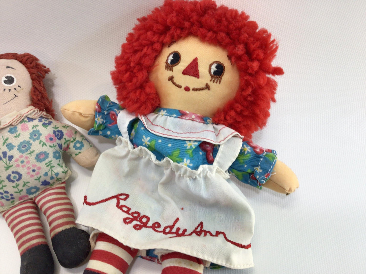 Vintage Raggedy Ann Dolls Contemporary Applause and Mid Century Kit Doll