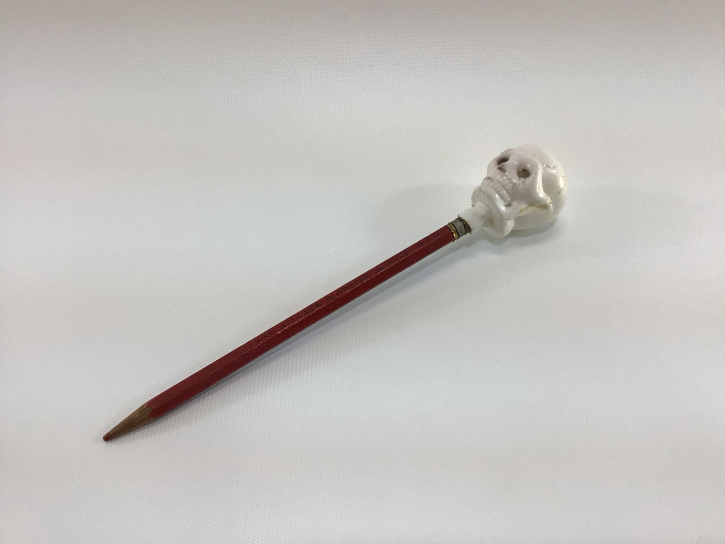 Halloween Novelty Pencil Topper Kitschy Vintage Made in Hong Kong Holiday Collectible