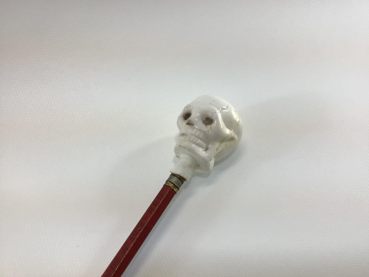 Halloween Novelty Pencil Topper Kitschy Vintage Made in Hong Kong Holiday Collectible