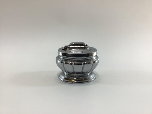 Table Lighter Mid Century Nickel Chrome Finish Quality Made Home Decor Tobacciana