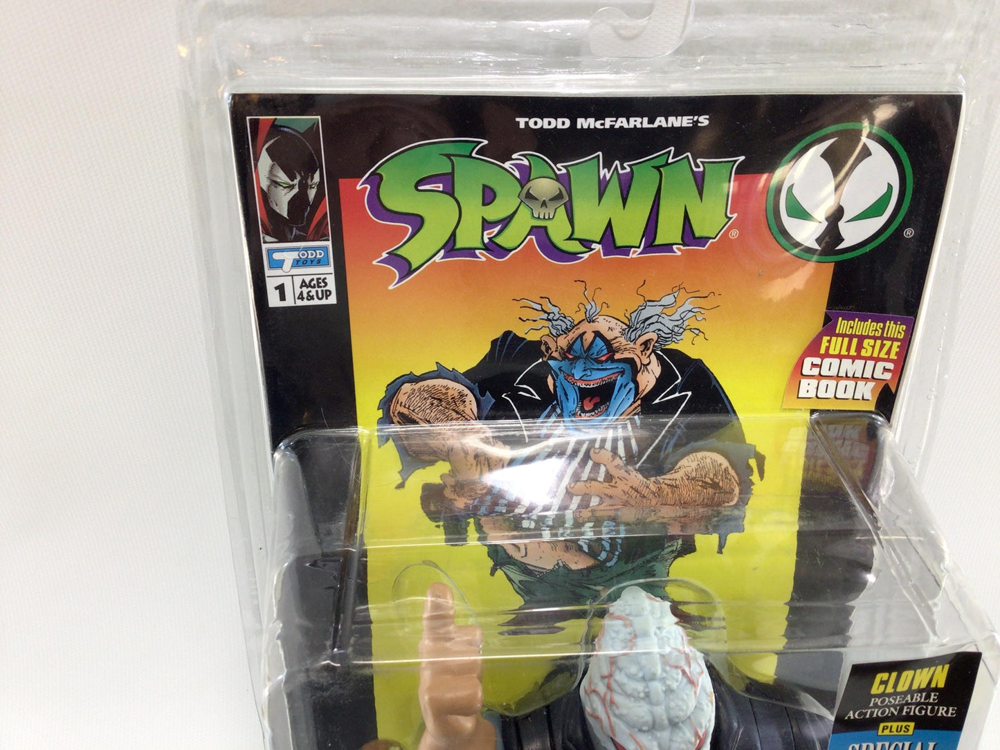 Spawn Clown McFarlane Action Figure 1994 Comic Book Edition