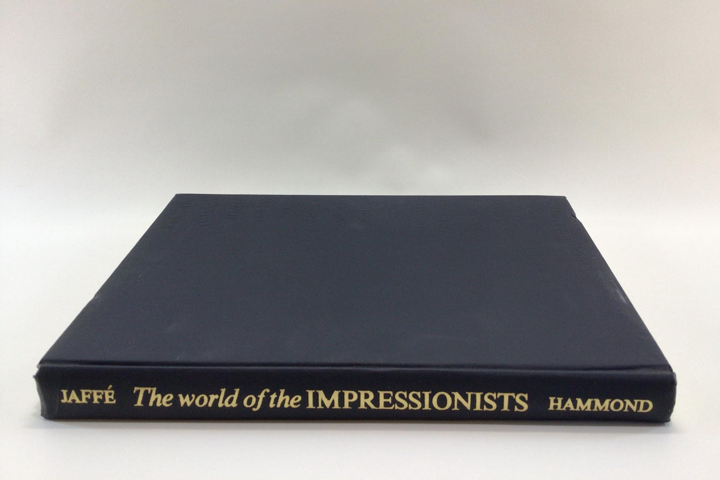 Art Book Jaffe The World of the Impressionists Hardcover Color Illustrated Copyright 1969