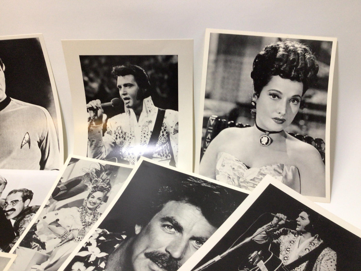 Celebrities Photograph Lot of 15 Vintage 8 by 10 Photographic Prints